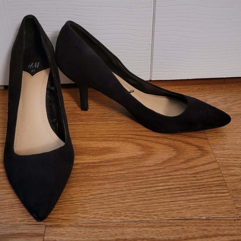 H&M Black Kitten pumps